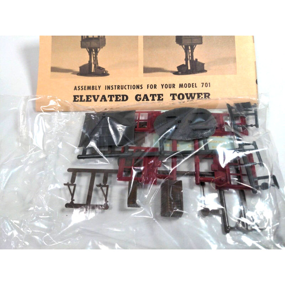 Vintage Atlas HO Scale #701 Elevated Gate Tower New In Box - Picture 2 of 7